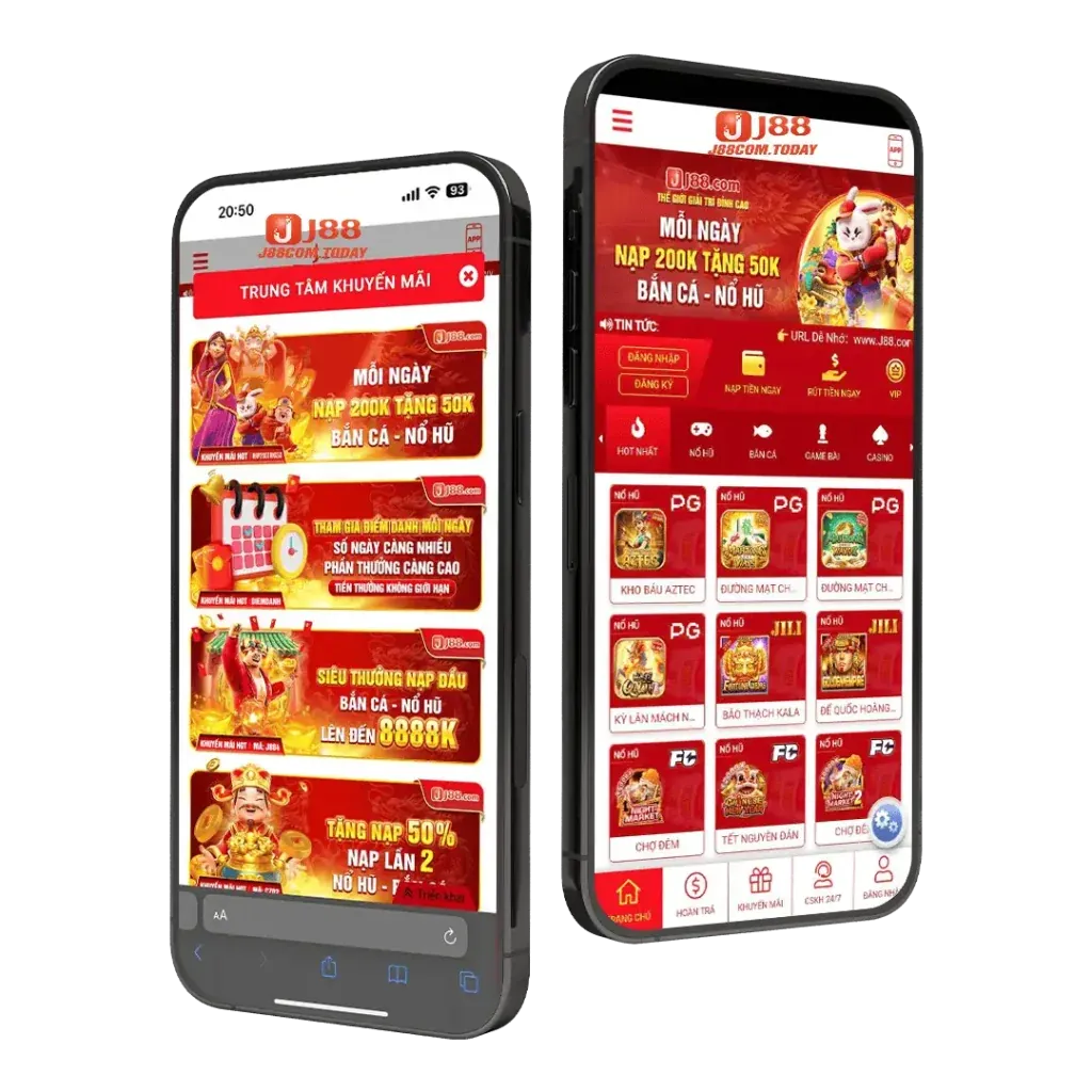 Giao diện ứng dụng 88qq app thân thiện trên điện thoại